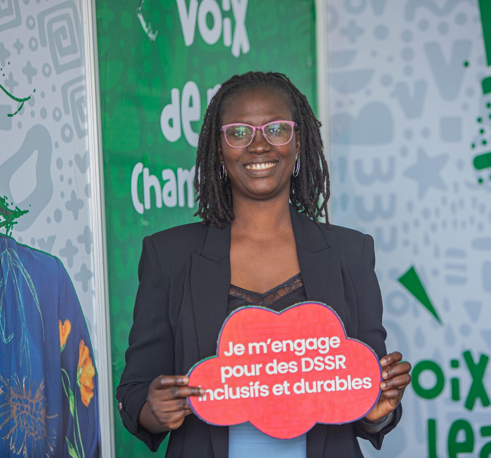 Volontaire JVS engagé sur le terrain